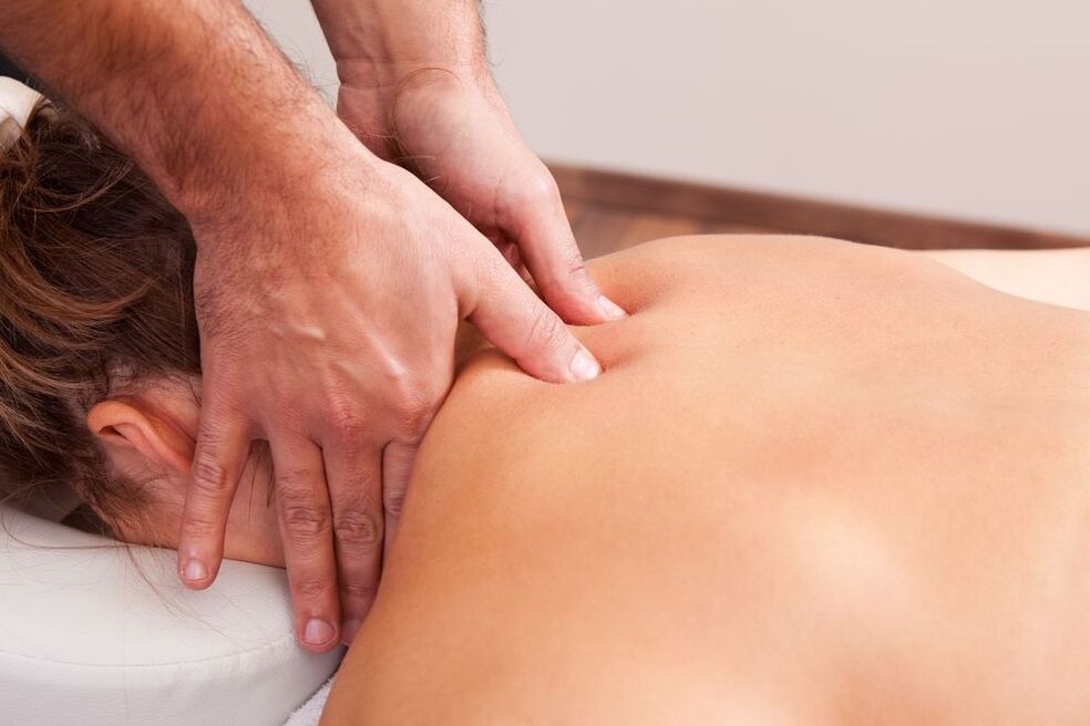 massage in cervical osteochondrosis